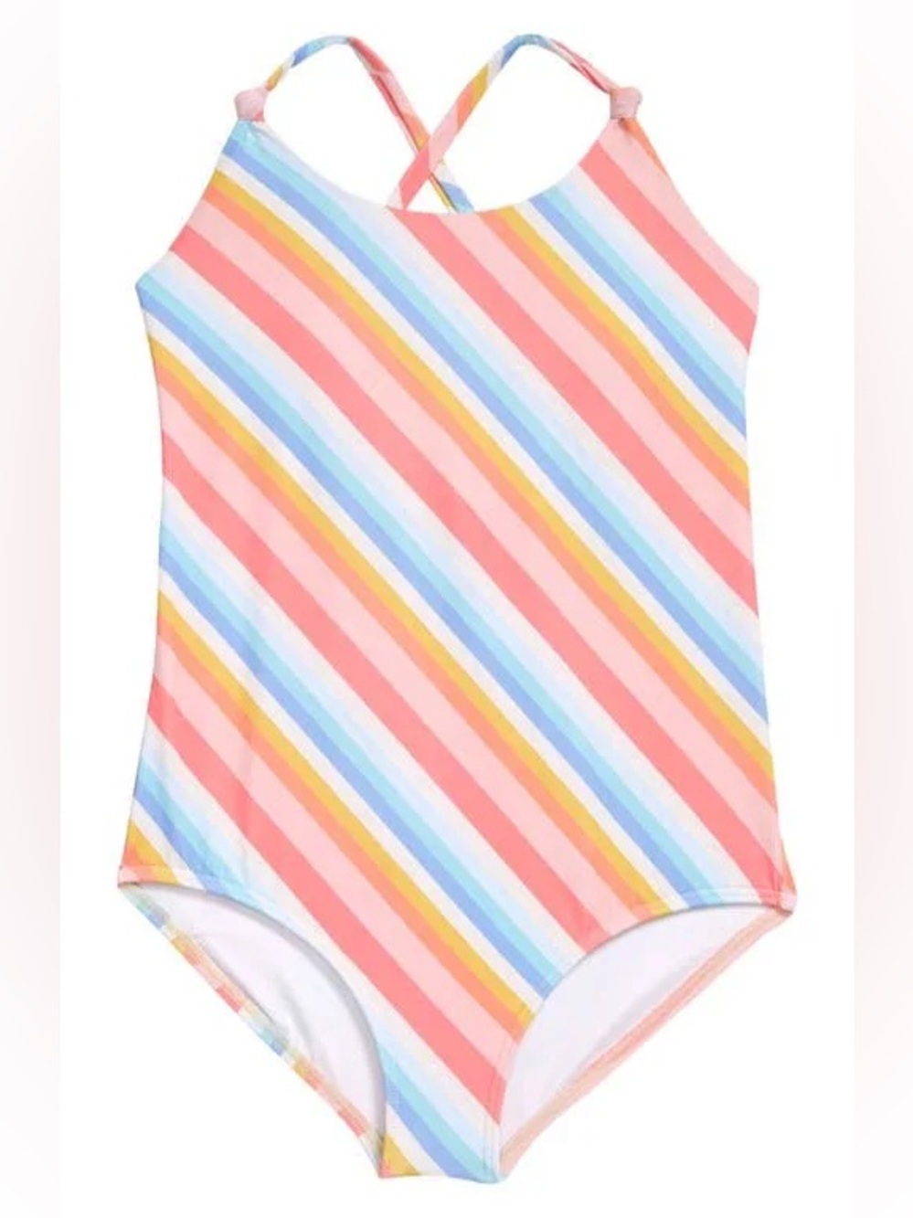 Billabong Kids Magic Hour One
Piece Pastel Stripe Print Swimsuit Size 14 Nwot